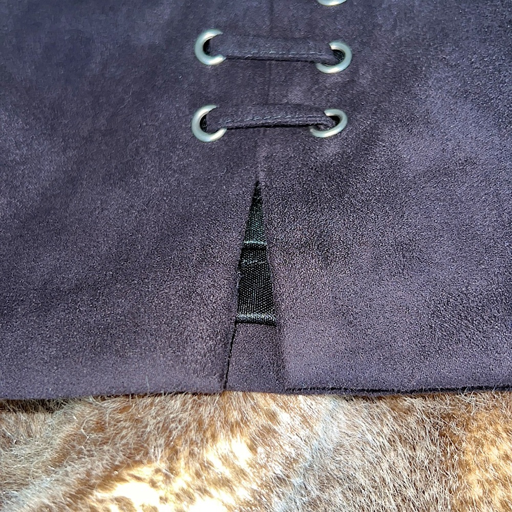 🆕 Forever 21 Faux Suede Mini Skirt - Picture 7 of 11